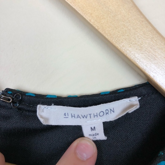 41 Hawthorn | Jace Dot Dress Fit & Flare - Picture 4 of 5